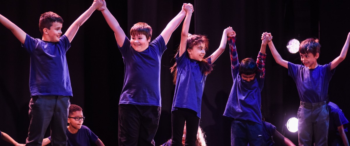 Children take part in New Adventures' Nutcracker during Waltham Forest London Borough of Culture 2019